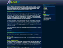 Tablet Screenshot of pikensoft.com